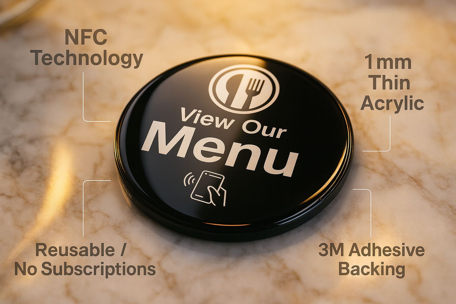 TAPro NFC Menu Tap –Contactless Digital Menu - Image 6