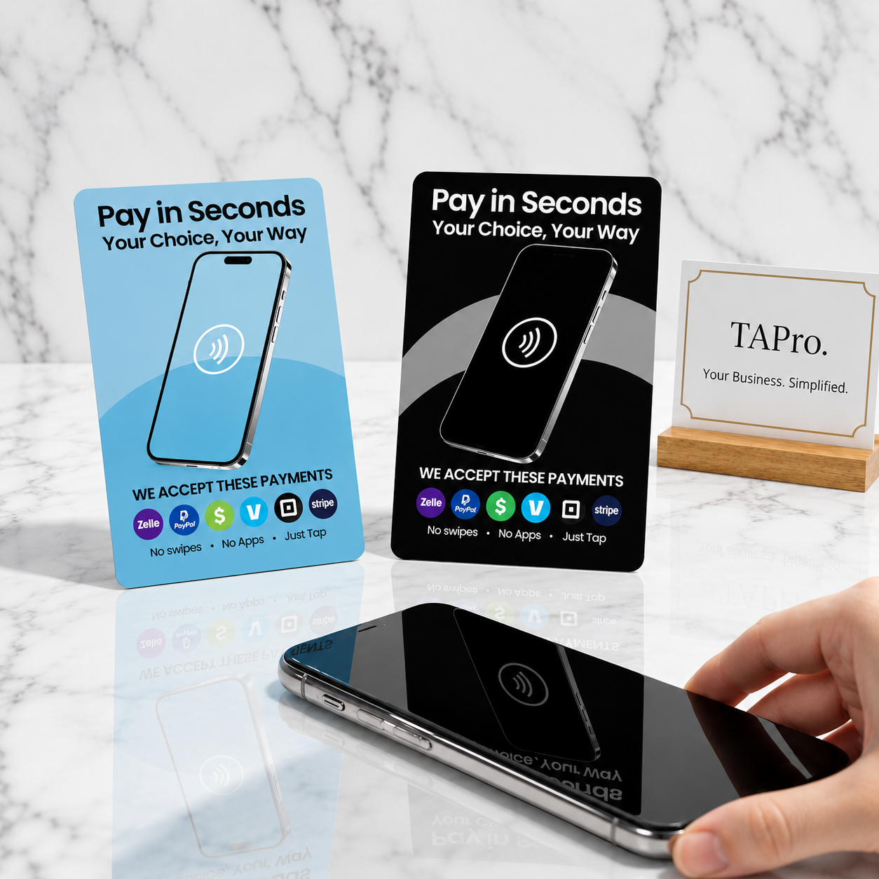 NFC Payment Card – Tap to Pay Link Card for Contractors & Businesses